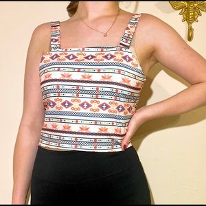 Women’s cropped cami